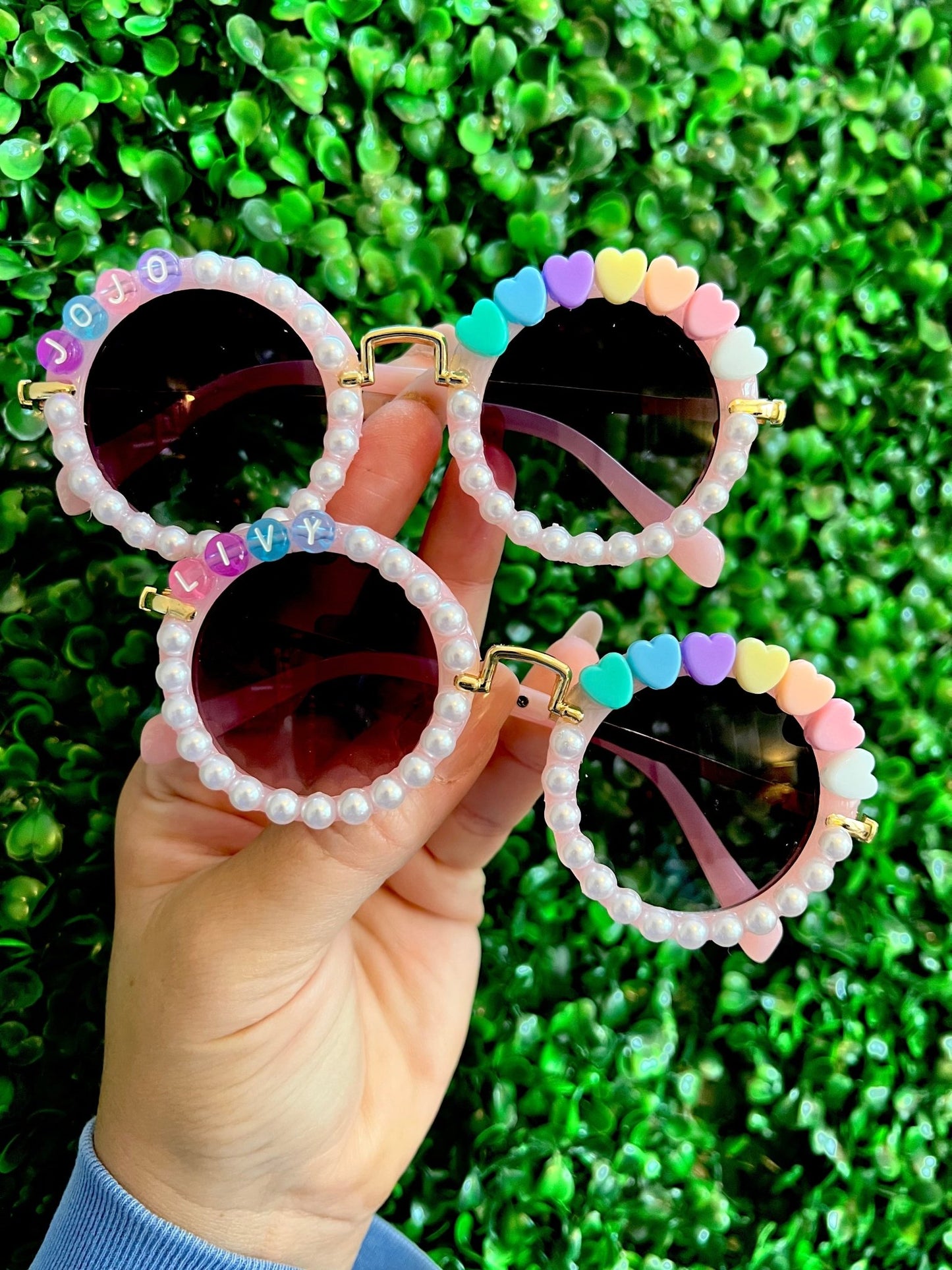 Kids Personalized Pink Sunglasses - The Velvet Strand