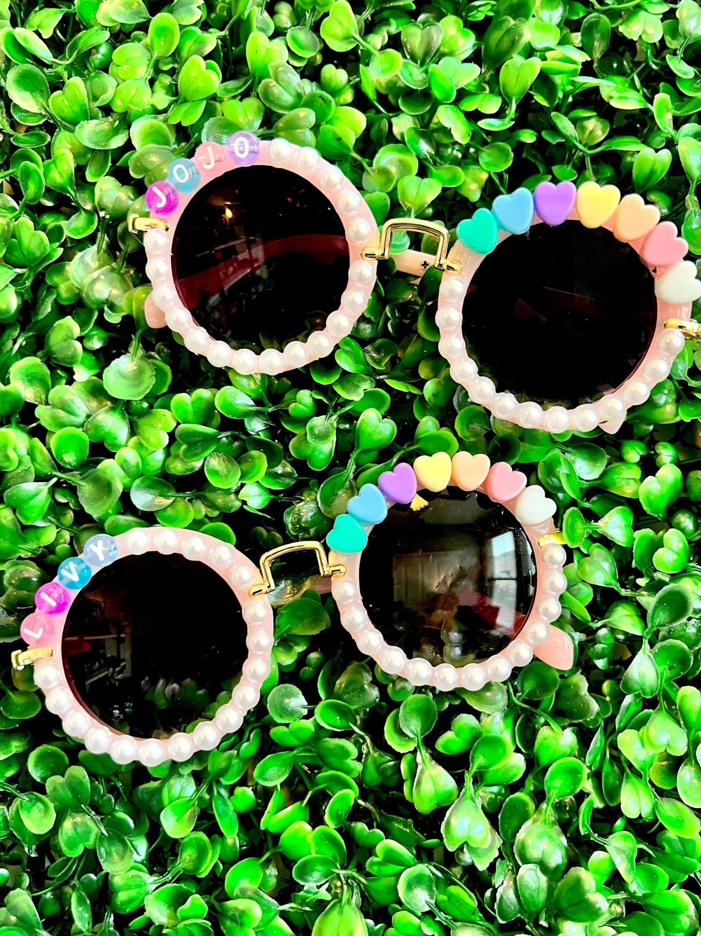 Kids Personalized Pink Sunglasses - The Velvet Strand