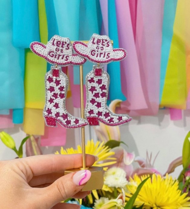 Cowboy Boot Earrings - The Velvet Strand