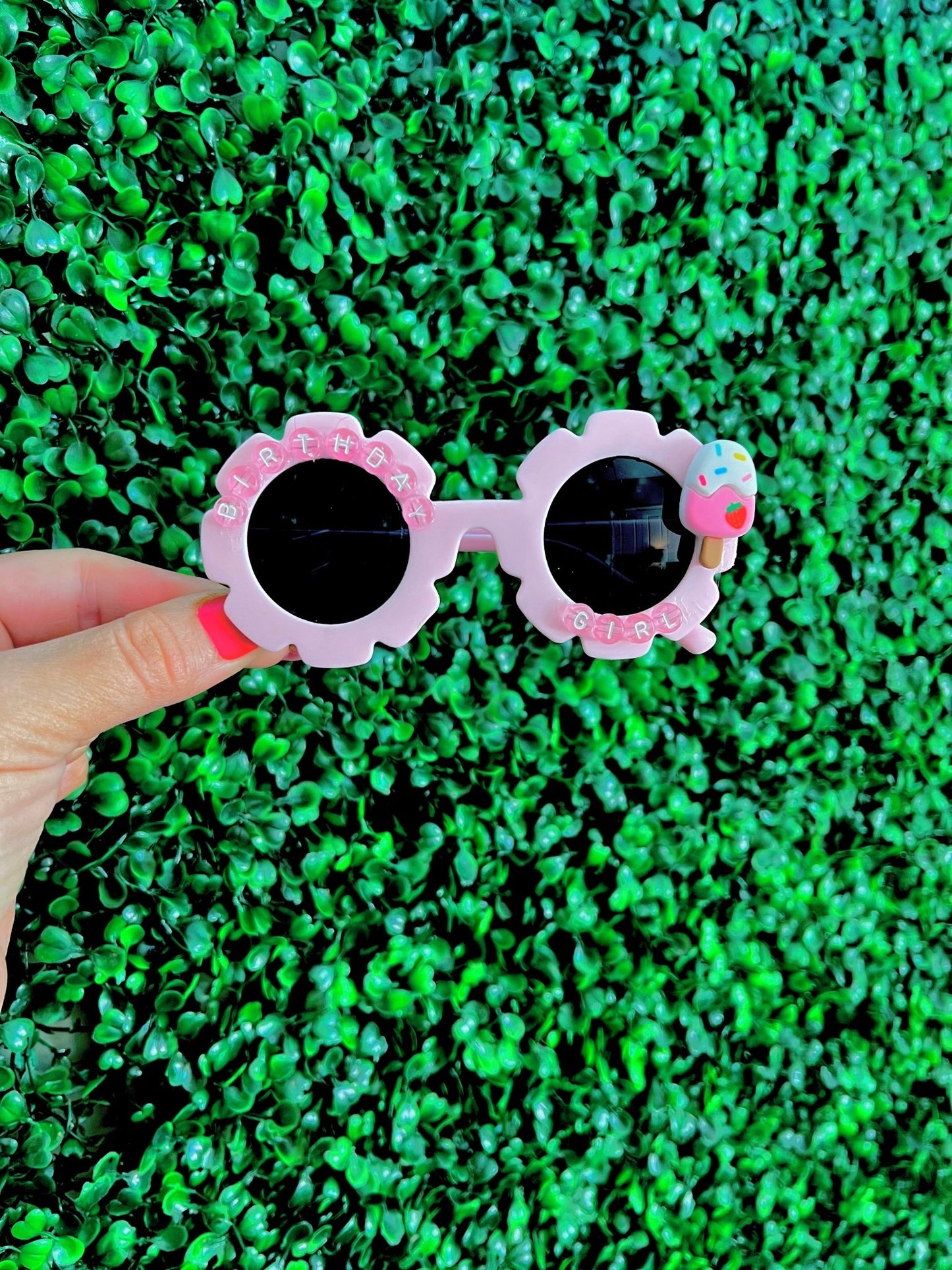 Kids Personalized Pink Sunglasses - The Velvet Strand