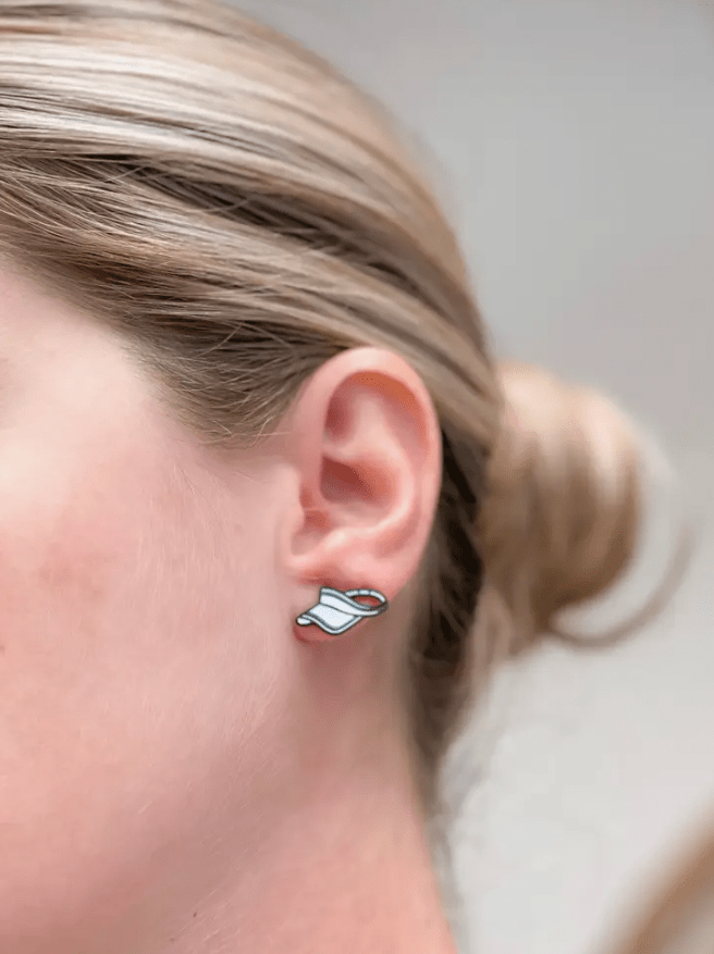 Tennis Golf Earrings - The Velvet Strand