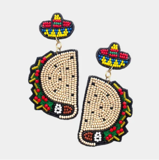 Taco Earrings - The Velvet Strand