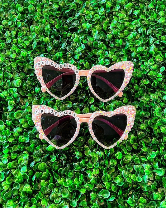Women’s Personalized Sunglasses - Pink - The Velvet Strand