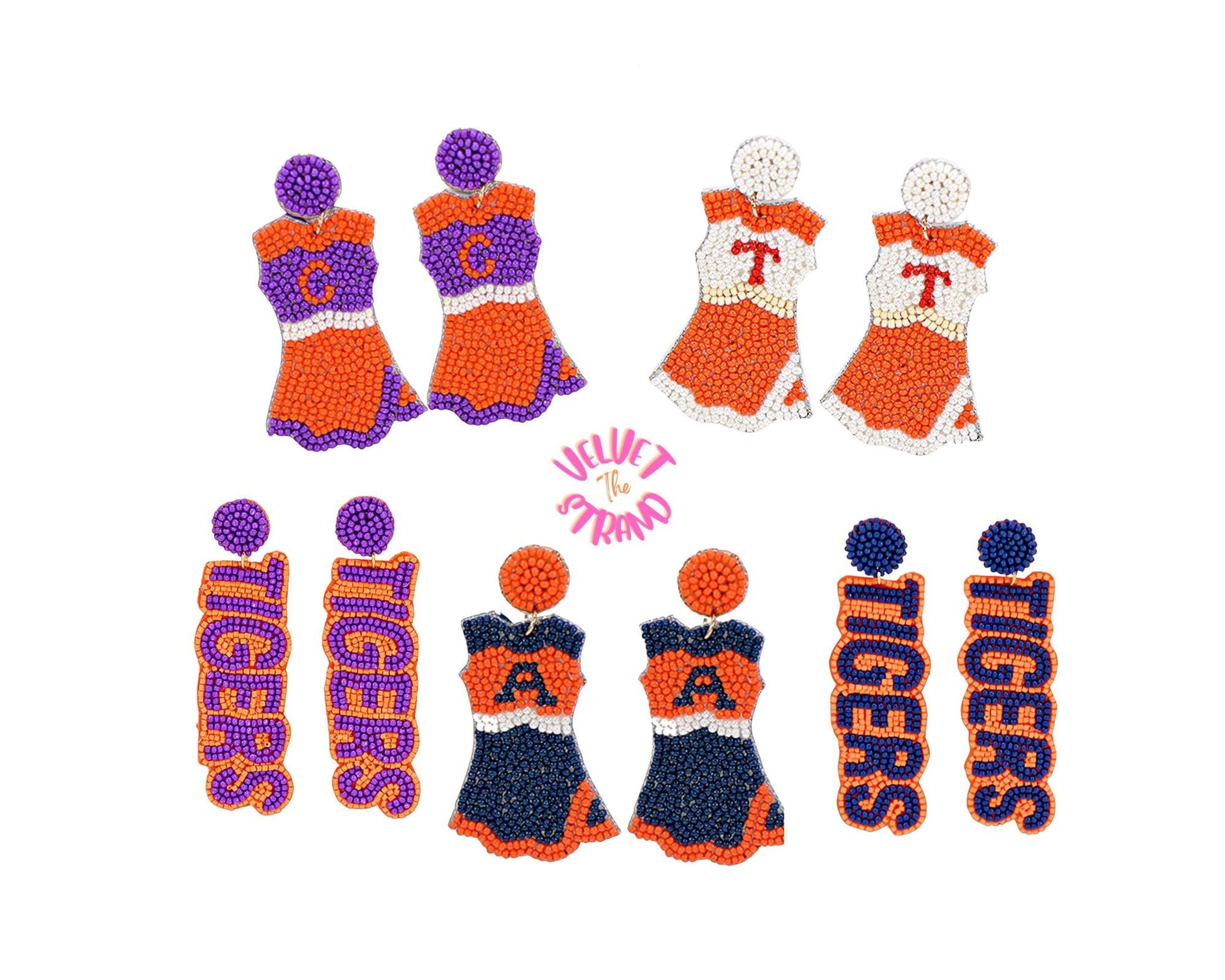 College Gameday Earrings - The Velvet Strand