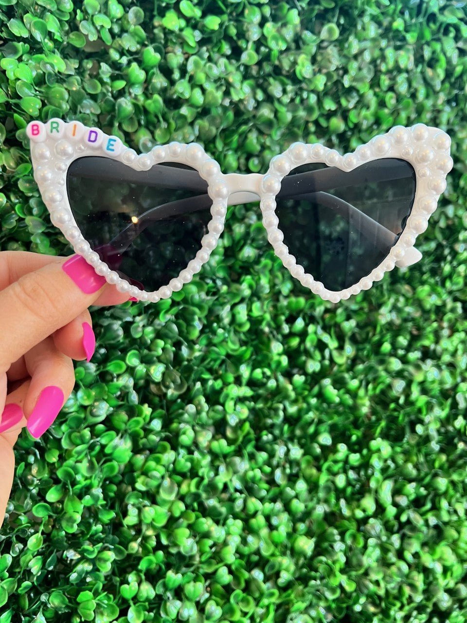 Custom Bride Wedding Sunglasses - The Velvet Strand