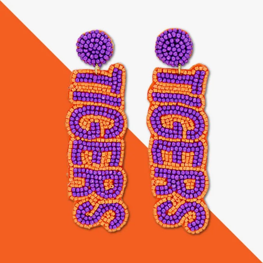 College Gameday Earrings - The Velvet Strand