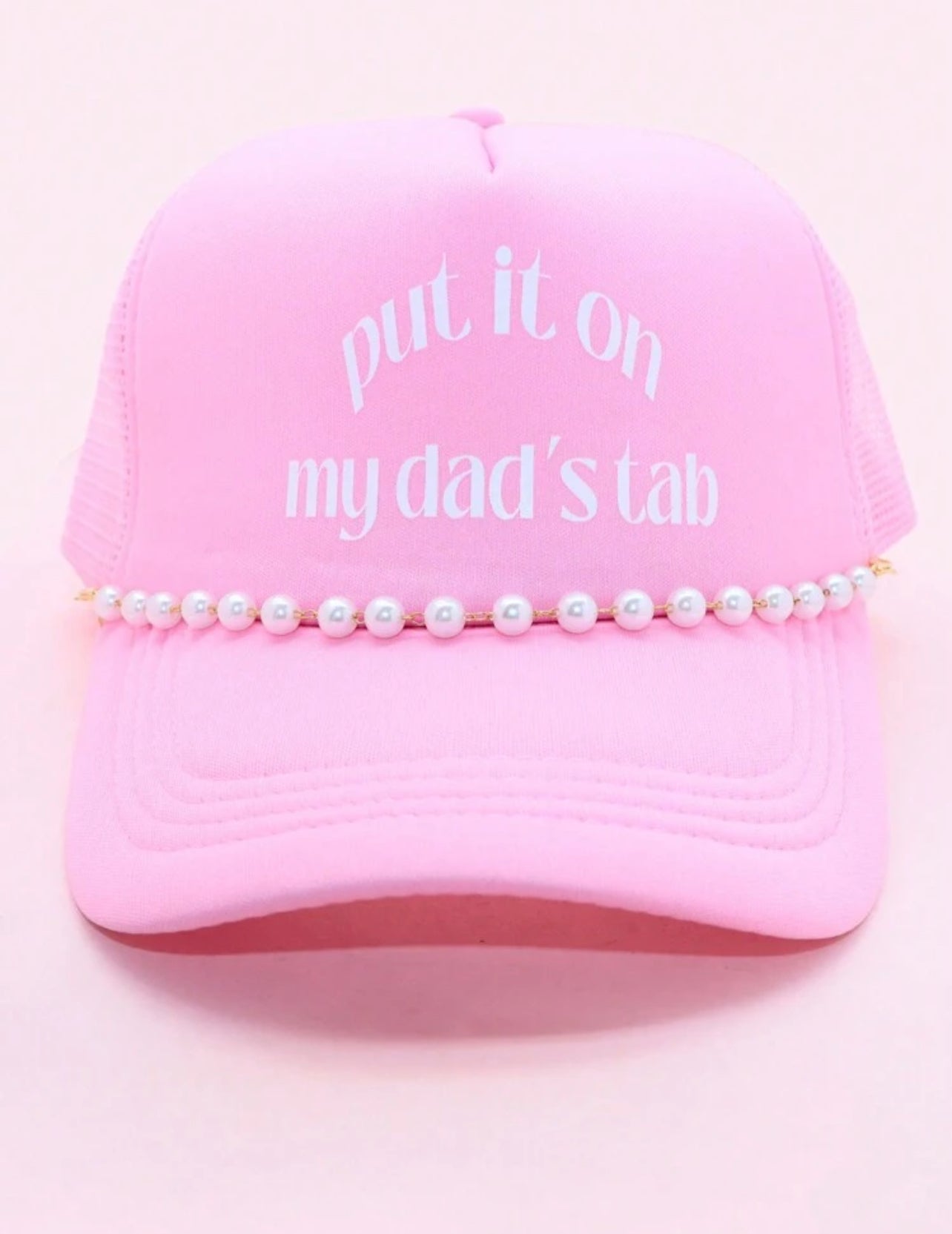 Trucker Hat Chain, Customizable Trucker Hat Chain, Hat Chain - The Velvet Strand
