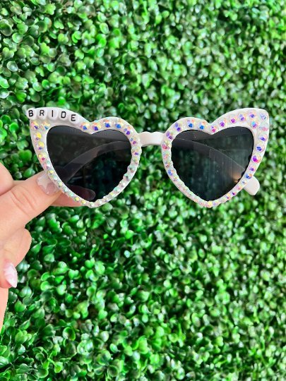 Custom Bride Wedding Sunglasses - The Velvet Strand