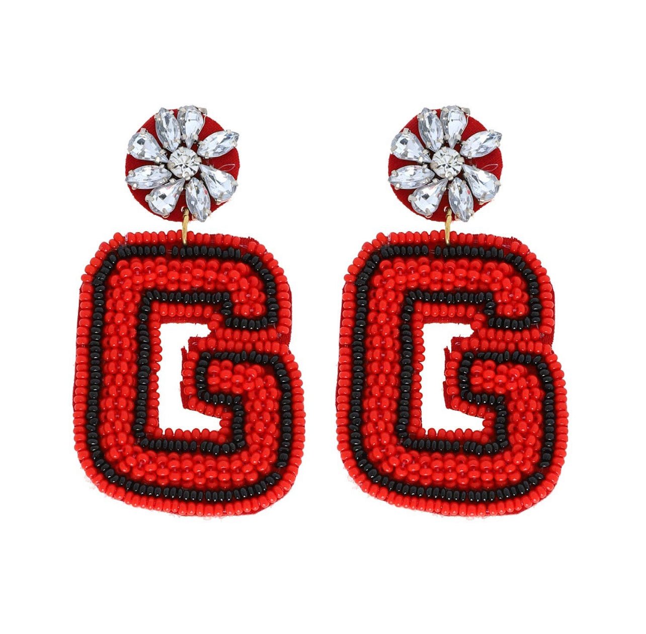 College Football Earrings | Auburn, Tennessee, Georgia - The Velvet Strand