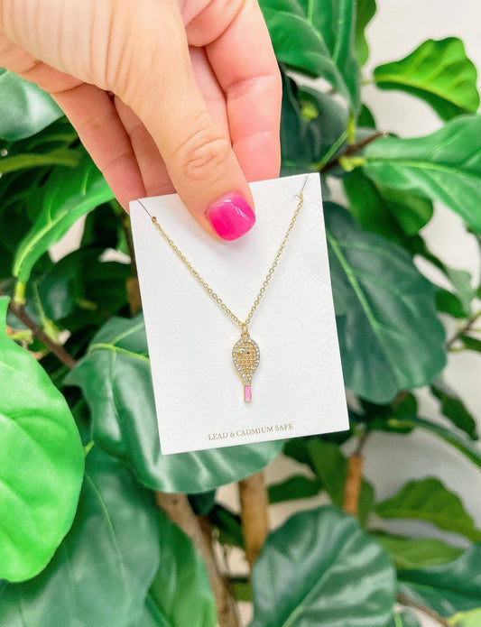 Tennis Pendant Necklace - The Velvet Strand