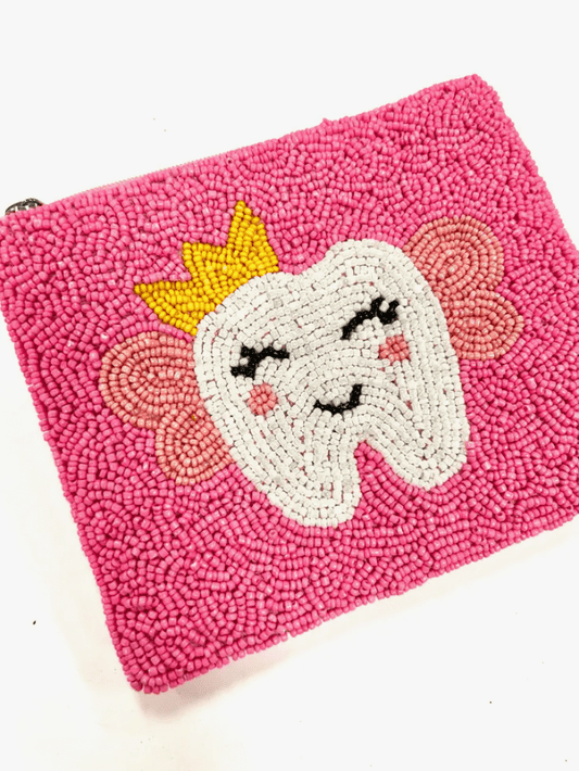 Tooth Fairy Beaded Coin Purse - The Velvet Strand