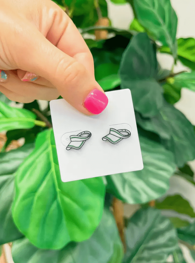 Tennis Golf Earrings - The Velvet Strand