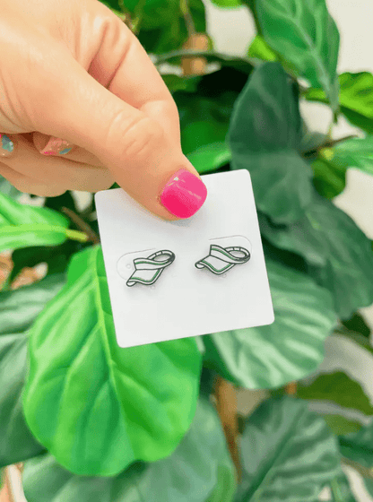 Tennis Golf Earrings - The Velvet Strand