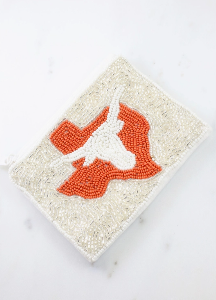 Texas Longhorn Coin Purse - The Velvet Strand