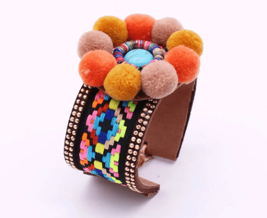 Retro Flower Bracelet - The Velvet Strand