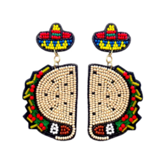 Taco Earrings - The Velvet Strand