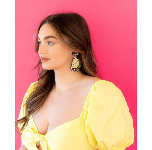 Taco Earrings - The Velvet Strand