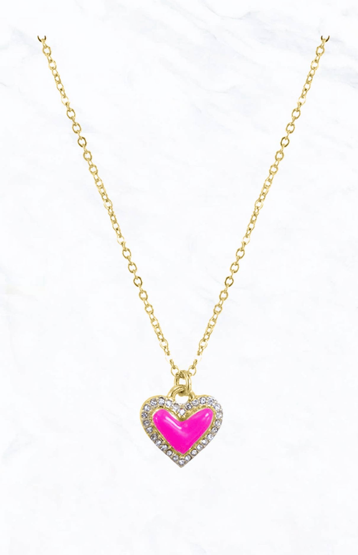Valentine’s Day Heart Necklace - The Velvet Strand