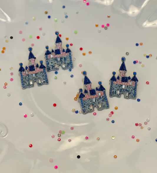 Disney Castle Earrings - The Velvet Strand